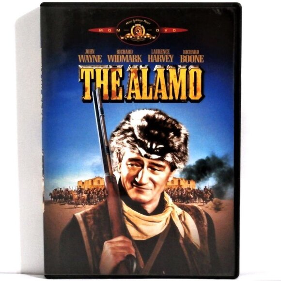 THE ALAMO DVD 1960 Widescreen, John Wayne, Richard Widmark, Laurence Harvey - Picture 1 of 5